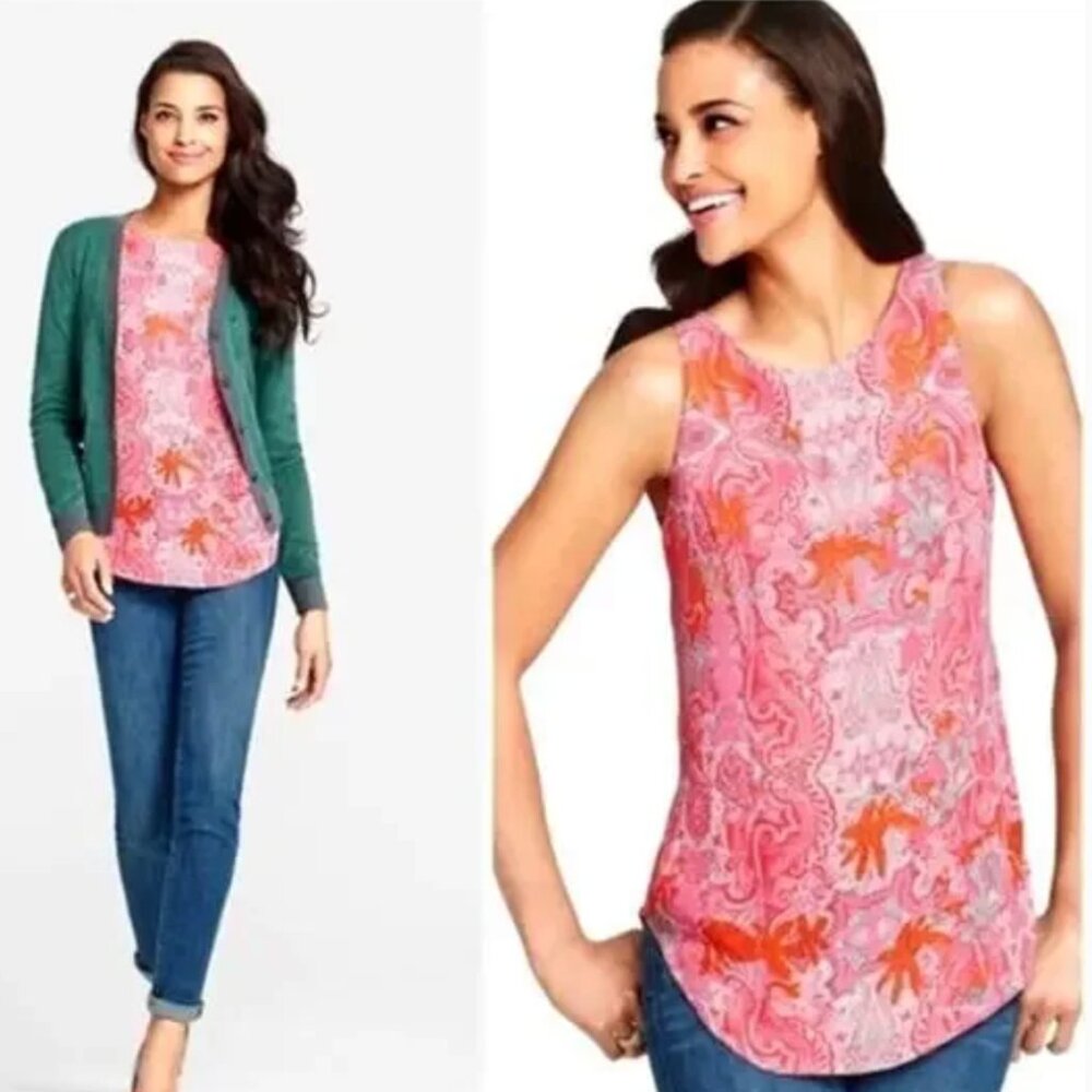 CAbi - Fuchsia Sleeveless Tunic